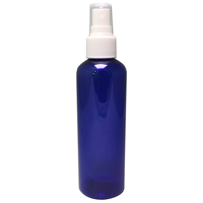 Empty 200ml plastic bottle injection blue color for home disinfectant packaging and alcohol bottle
