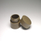 2021 Mini wooden round dark color compact case packaging used Eco friendly
