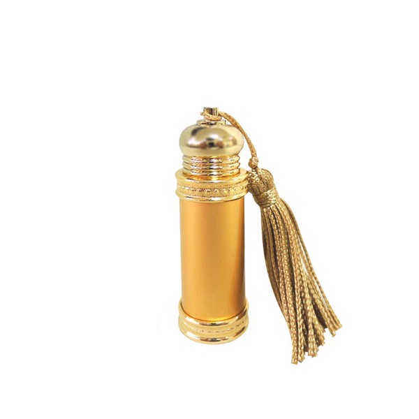 Arabic style 3ml 5ml 10ml glass material with aluminum dip stick aroma perfume oil bottles