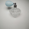 35ml empty diamond shape glass bottle customization color 18/415 neck size with perfume bulb atomizer flat head shape
