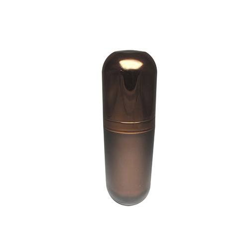 Refillable bottle with press on pump cap cosmetic container acrylic bottle