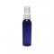 Empty 60ml cylinder shape plastic bottle rounded shoulder white plastic sprayer for cosmetic skincare and alcohol sprayer