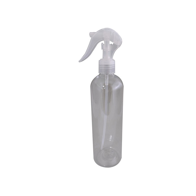 Must have item virus prevention empty 200ml transparent plastic bottle with trigger sprayer 24/410 for alcohol and disinfectant packaging