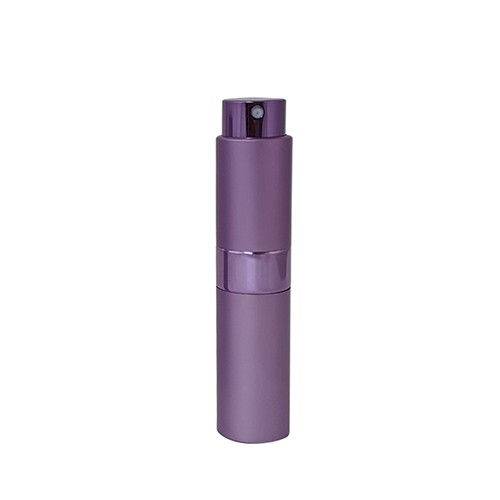 Best selling item empty 8ml twist up perfume atomizer with middle ring for travel size fragrance packaging