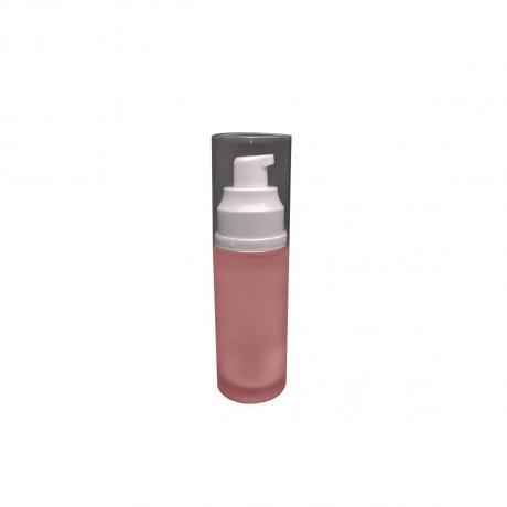 Customization pastel color 50ml empty glass bottle for facial moisturizer skincare packaging